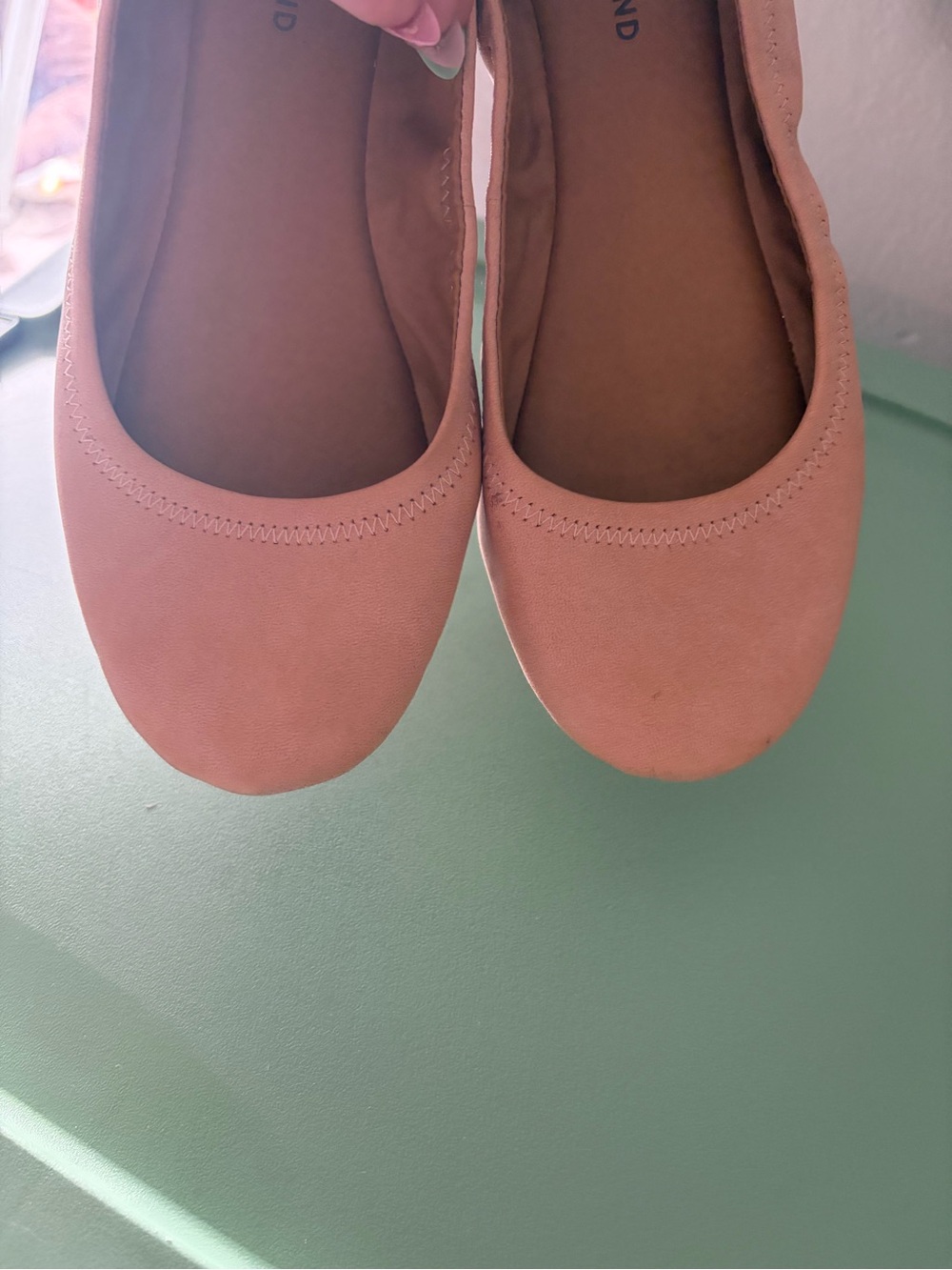 Lucky Brand Women’s Pink beige Ballet Flats - Picture 6 of 10